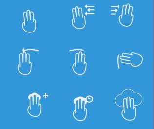 دانلود پروژه افترافکت animated hand gestures