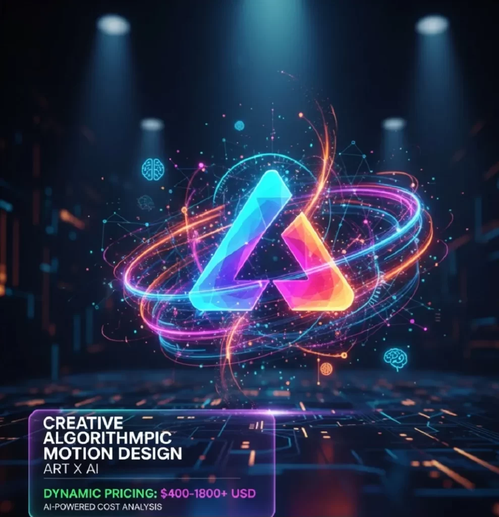 قیمت طراحی لوگو متحرک با هوش مصنوعی