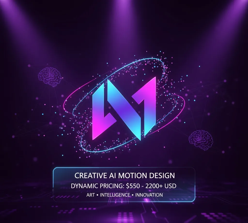 قیمت طراحی لوگو متحرک با هوش مصنوعی