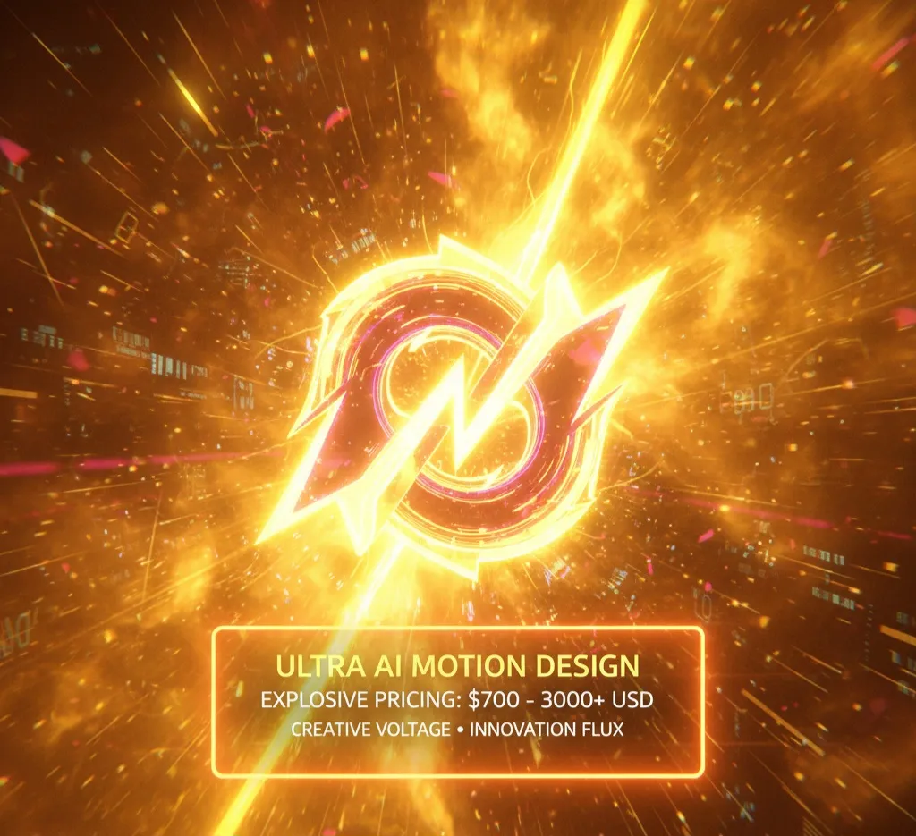 قیمت طراحی لوگو متحرک با هوش مصنوعی