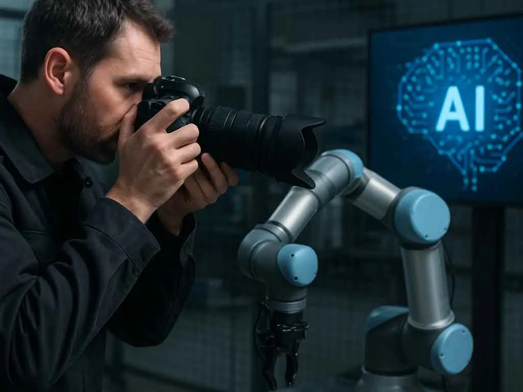 5 گام AI تا انفجار نور در عکاسی صنعتی!
