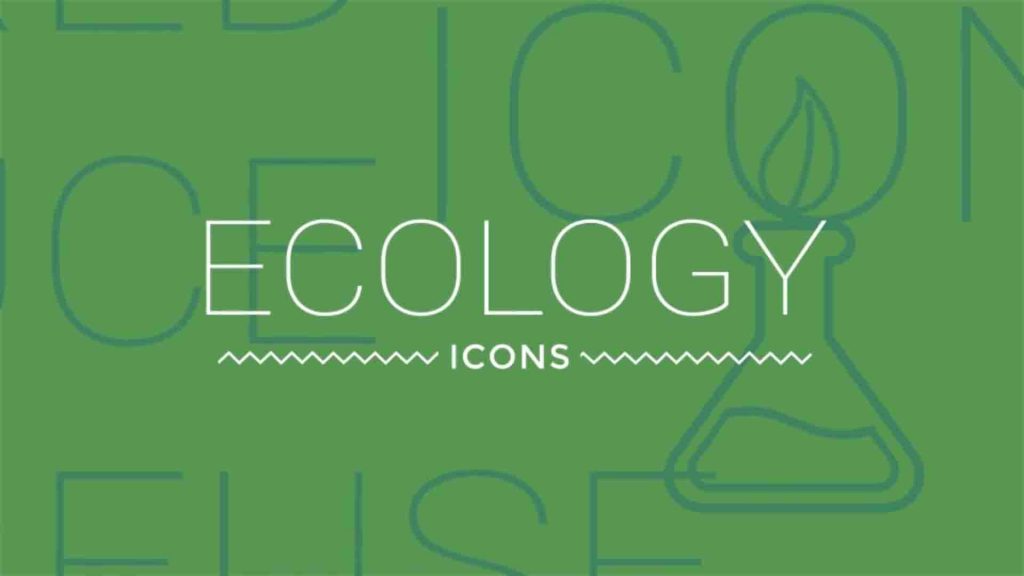 دانلود پروژه افتر افکت Ecology Concept Icons